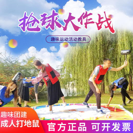 趣味打地鼠|抢球大作战 趣味团建活动道具 商品图0