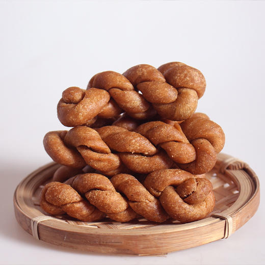 休闲零食蔬香蔬盐味小麻花 318g 袋装包邮