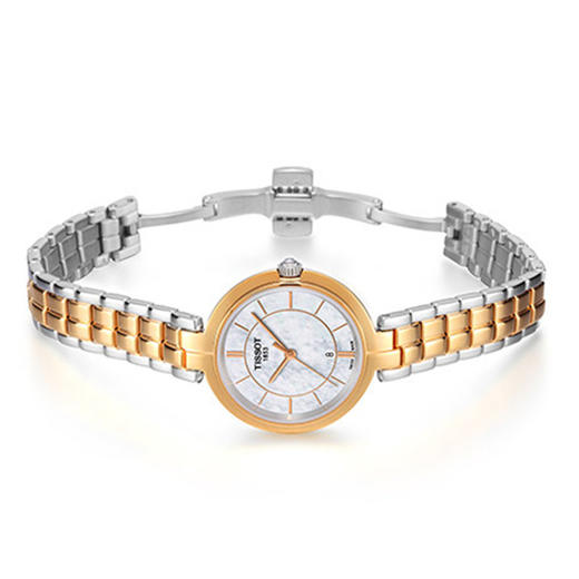 Tissot天梭弗拉明戈系列T094.210.22.111.00钢带石英女表 商品图1