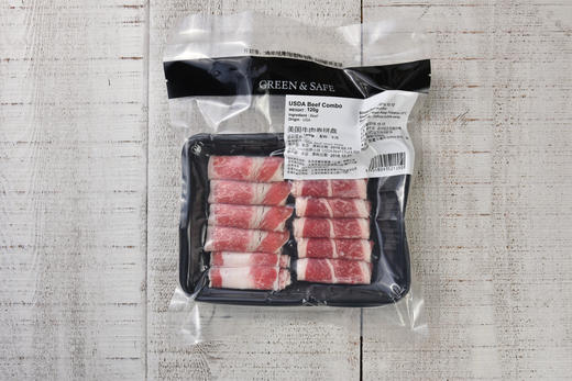 美国牛肉卷拼盘（美国肥牛+美国Choice肩胛小排） 商品图3