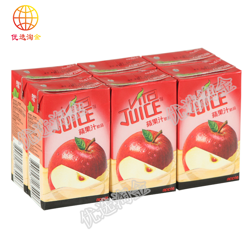 维他红苹果汁250ml/件  4891028665489  1*24