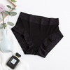 丁摩 真丝内裤女透气舒适天然桑蚕丝蕾丝包臀性感大码无痕平角内裤加大5条组S066 商品缩略图6