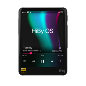 海贝（HiBy）R3PRO 无损音乐播放器 平衡输出 hifi音质 蓝牙5.0 DSD256硬解 随身听便携