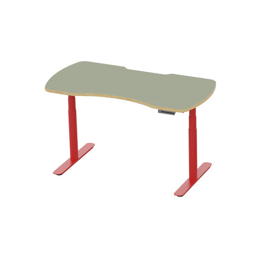 Motostuhl摩伽 Superpro双电机驱动电动升降桌木脚电脑电竞办公桌 商品图2