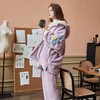 【睡衣女】冬季新款珊瑚绒加绒加厚女睡衣 学生大码可外穿家居服两件套 商品缩略图0