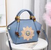 【服饰鞋包】新款PU女包手提斜跨包包刺绣女式包bags 欧美风 商品缩略图1