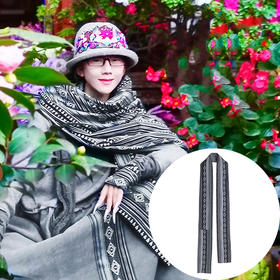 同晚醉民族风长围巾| 杨丽萍老师同款 | 现货加急发