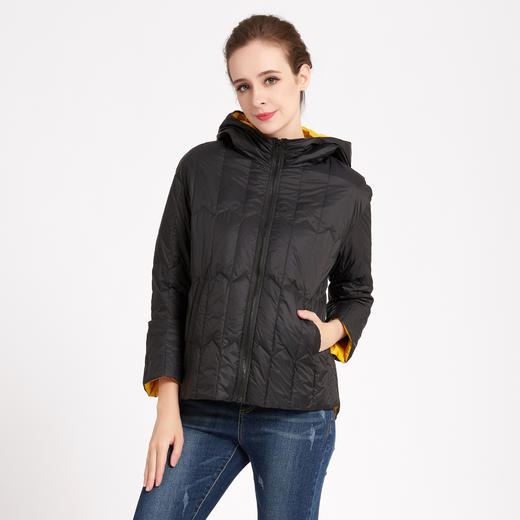 水淼大码女装羽绒服2019新款冬装胖mm修身显瘦遮肚子羽绒衣5127