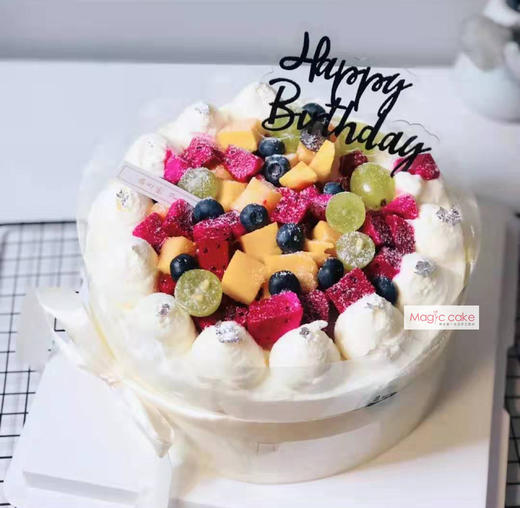 2磅(7寸)多彩世界-m735 - 贝胜客手工蛋糕