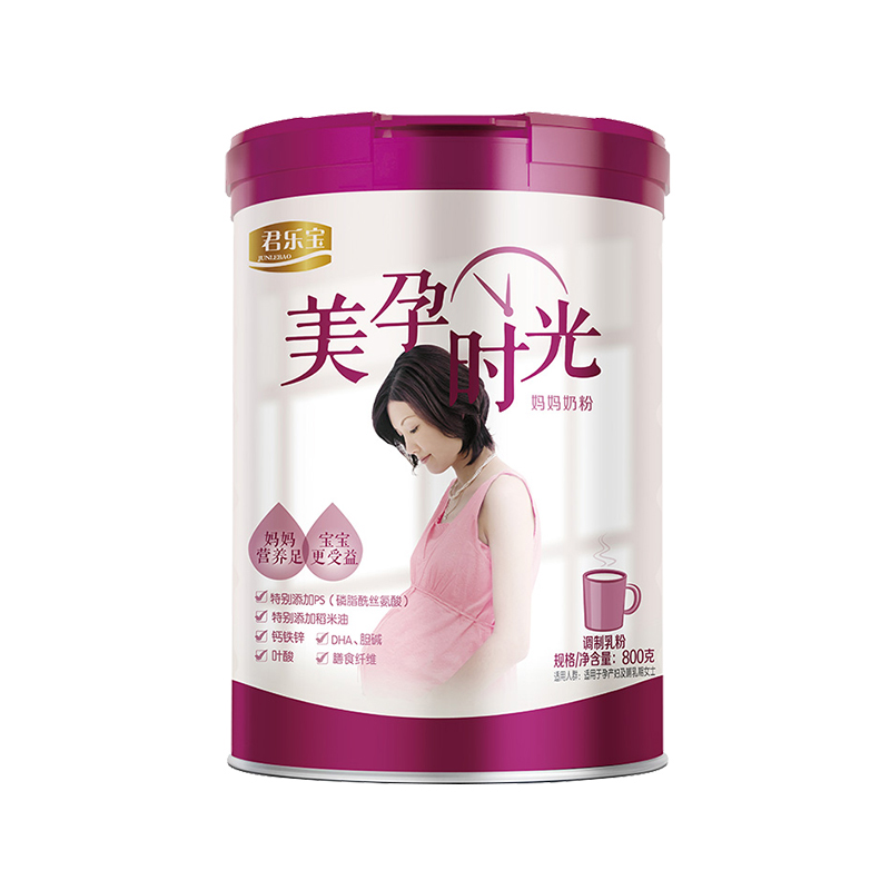 君乐宝奶粉美孕时光妈妈奶粉孕妇奶粉800g