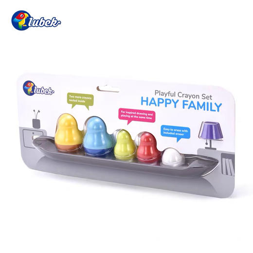 Lubek 蜡笔（快乐家族LB225） 商品图0