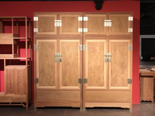 红桥红  家具严选  缅甸花梨(大果紫檀）  【238素面顶箱柜】 商品图0