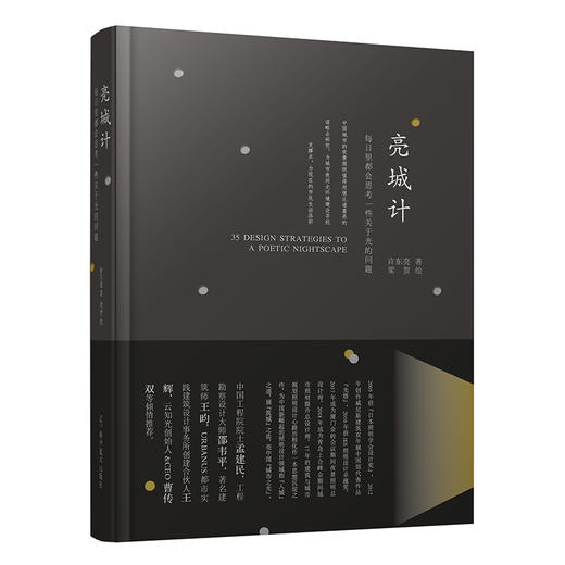 《亮城计》许东亮 著 国内第一本有关照明规划设计的灵感及经验之书 商品图0