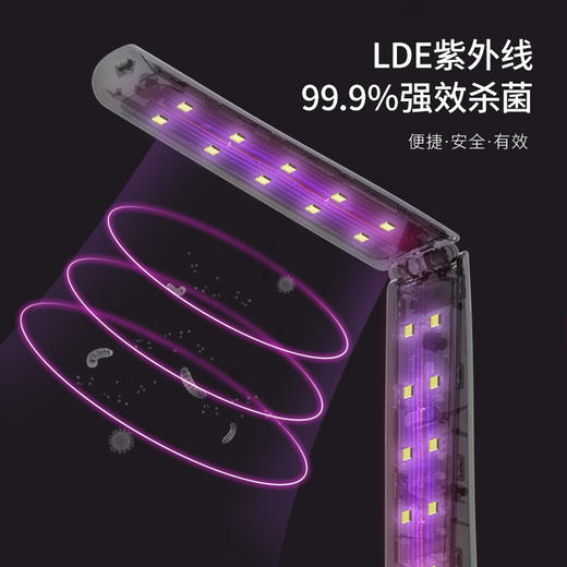 59秒 LED紫光剑便携折叠消毒棒 X5 商品图4