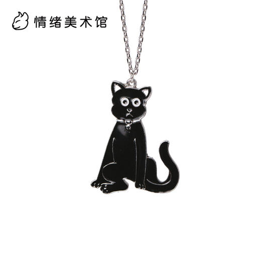 【魔女的黑猫】日本艺术家 JUN OSON 原创设计童趣 项链 商品图2