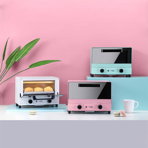 乐扣乐扣 电烤箱家用小型烘焙机全自动控温烤箱EJO427PIK 商品图4