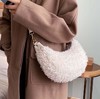 【服饰鞋包】毛毛包新款潮韩版百搭羊羔毛包包女斜挎秋冬单肩包可爱毛绒包 商品缩略图0