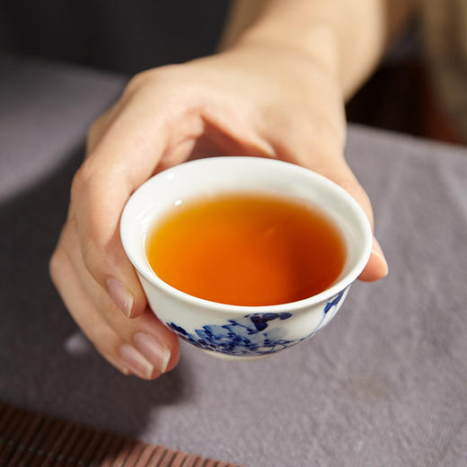 【安化黑茶】千秋界丨手筑茯砖 湖南安化黑茶 2017年 480g 金花繁茂，菌花香浓郁 商品图4