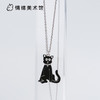 【魔女的黑猫】日本艺术家 JUN OSON 原创设计童趣 项链 商品缩略图1