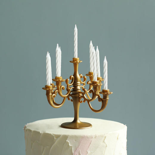 摆件  复古烛台（自带9根蜡烛）摆件  多种颜色可选 商品图2