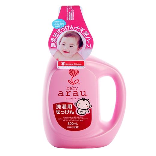 【一般贸易】日本arau亲皙婴儿洗衣液 800ml 芦荟 商品图0