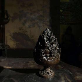 精品铜造博山炉