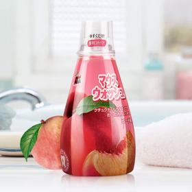 【一般贸易】日本德露宝儿童漱口水（水蜜桃味） 340mL/瓶