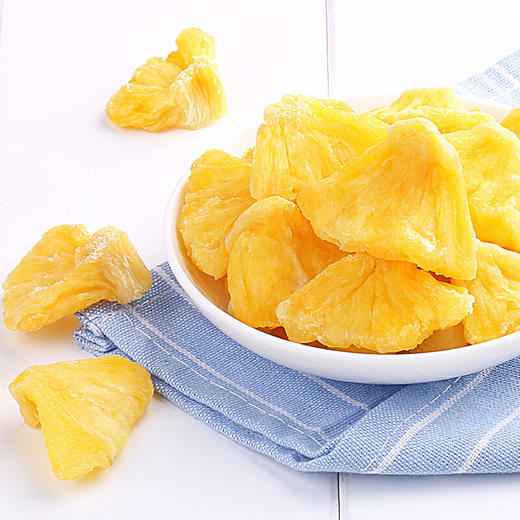 百草味 菠萝干 100g/袋 蜜饯果干 果脯 台湾风味 零食休闲 食品零嘴