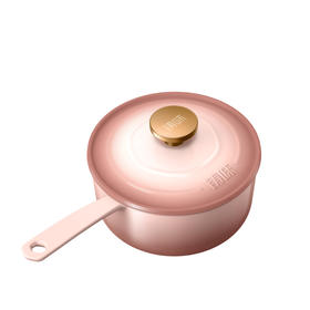 铸味 | 铸铁18cm奶锅汤锅 珐琅铸铁锅单柄小奶锅 搪瓷宝宝辅食奶锅 电磁炉通用