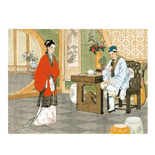 【经典中国故事绘本组合装】共9册 昭君出塞 岳云 西厢记 桃花扇 秋江 将相和 蝴蝶杯河伯娶妇 白蛇传连环画 赏读经典让孩子懂得真与善 商品图2