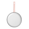 铸味 | 23cm粉色平底煎锅 珐琅铸铁煎盘生铁家用 牛排烙饼锅煎饼煎鸡蛋 商品缩略图3