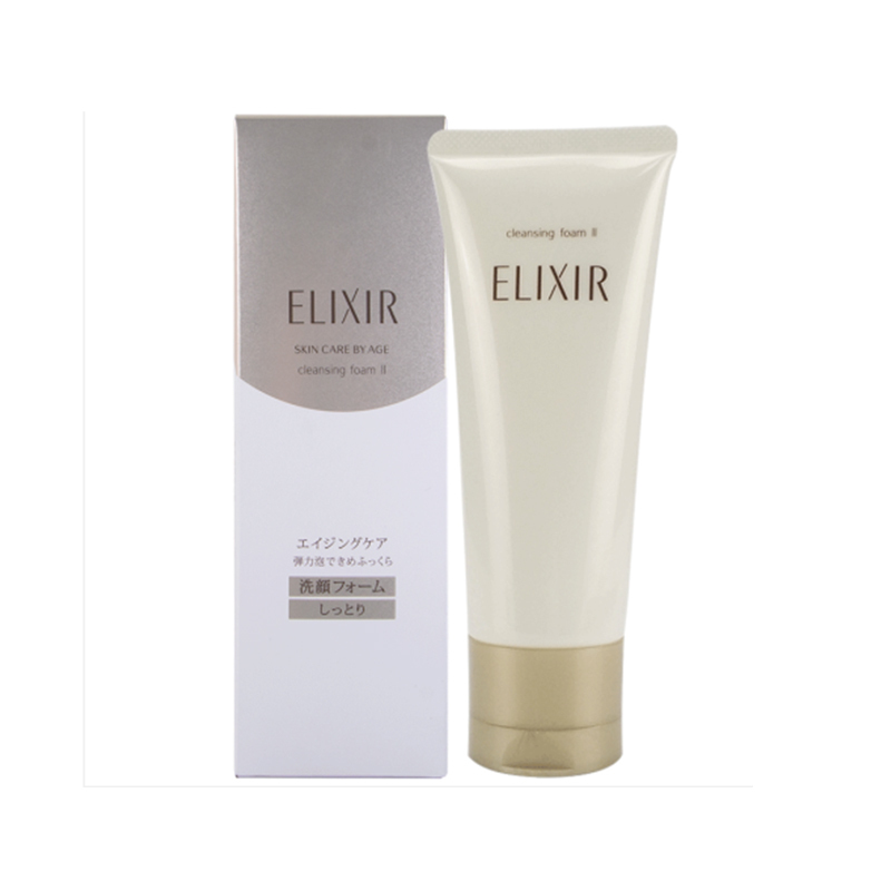 【香港直邮】日本ELIXIR怡丽丝尔保湿洗面奶145g2号滋润型JPY带授权招加盟代理