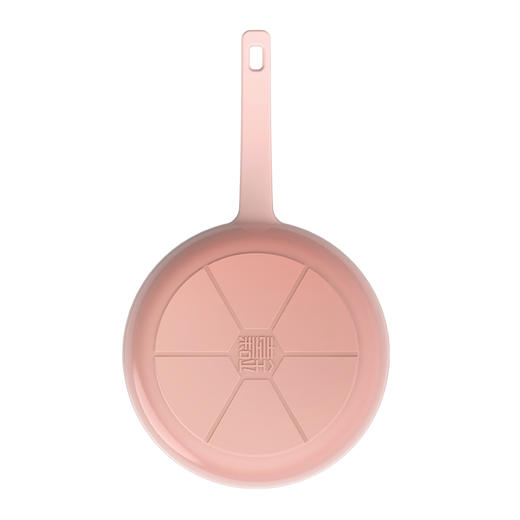 铸味 | 23cm粉色平底煎锅 珐琅铸铁煎盘生铁家用 牛排烙饼锅煎饼煎鸡蛋 商品图4