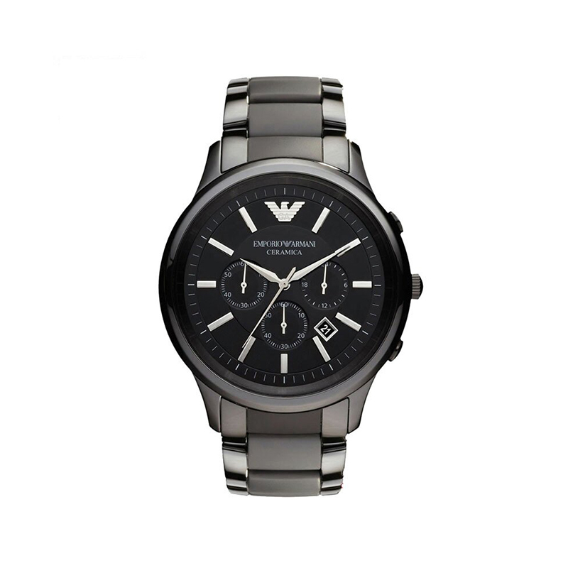 【香港直邮】意大利 阿玛尼 EMPORIO ARMANI 时尚三眼计时石英男表 AR1451JPY带授权招加盟代理