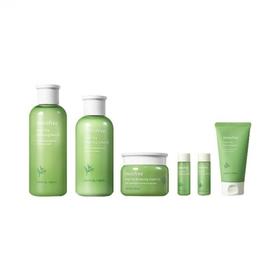 【香港直邮】innisfree/悦诗风吟绿茶平衡保湿水乳补水套装清爽六件套