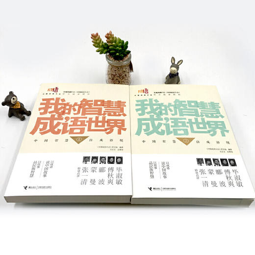 【全2册绝版微瑕】我的智慧成语世界①+② 中国成语大会 儿童历史文化读本 成语密码 商品图3