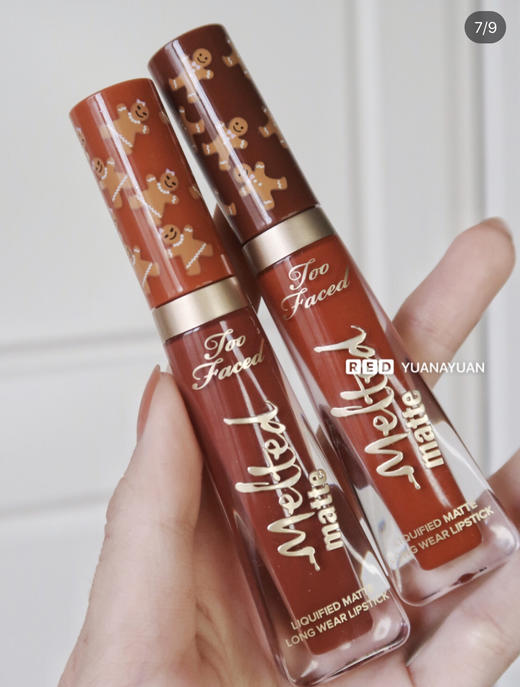 Too faced 圣诞限量姜饼人哑光唇釉 商品图2