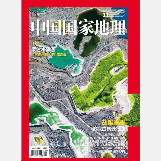 《中国国家地理》201911 柴达木盐沼 商品图0