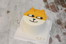 单身狗蛋糕／狗狗表情包蛋糕