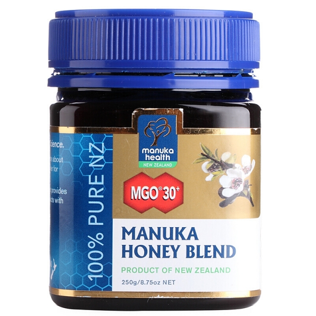 【新西兰直邮】新西兰蜜纽康Manuka 麦卢卡活性蜂蜜Mgo30+ 250克JPY带授权招加盟代理