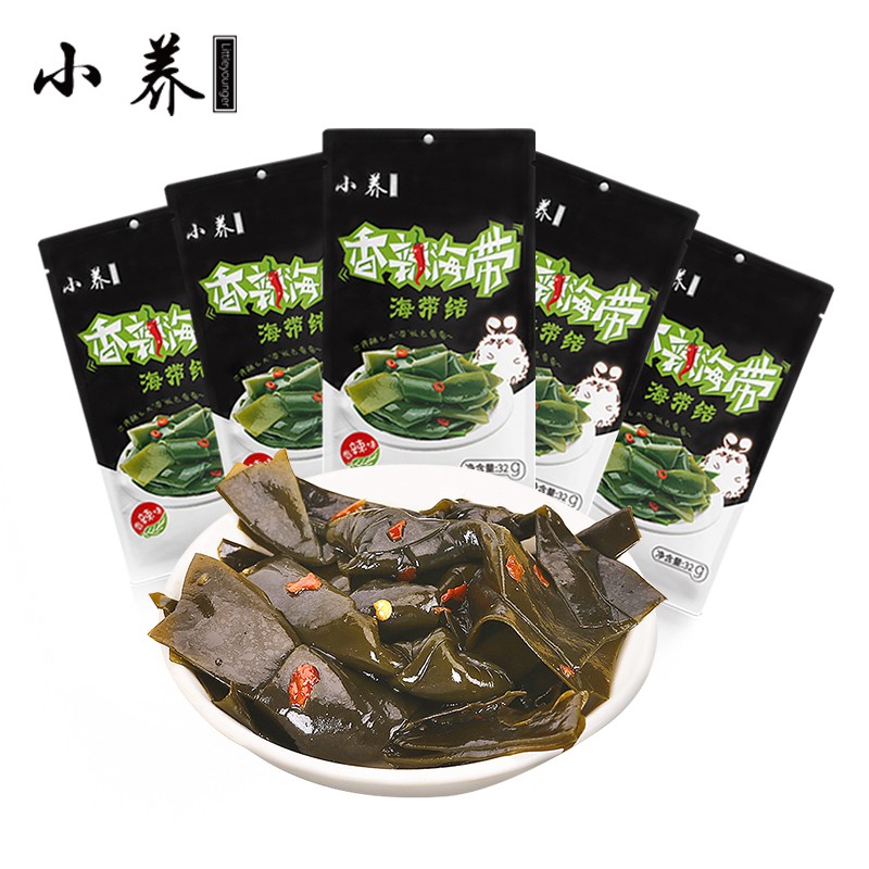 小养 香辣海带结35G*15包JPY带授权招加盟代理