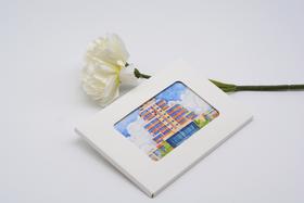 手绘8张明信片套装