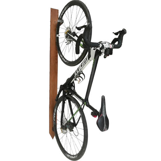 bookbike 挂壁式 自行车停车架 实木单车墙壁竖直挂架 立式停车架 商品图0
