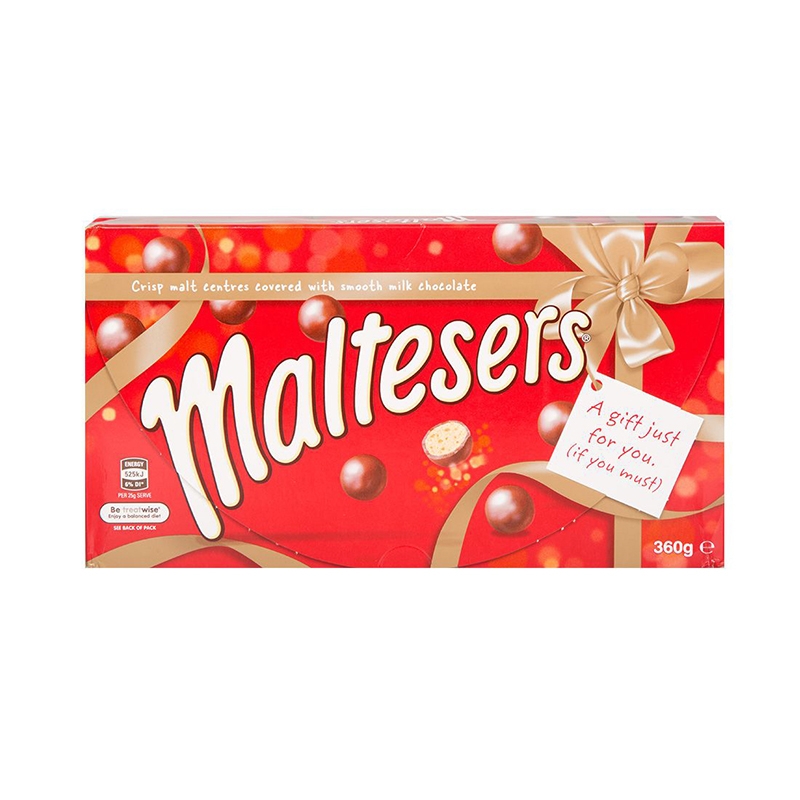 【新西兰直邮】Maltesers 麦丽素 巧克力 圣诞礼盒 360gJPY带授权招加盟代理