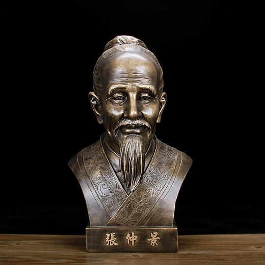 历代名医像孙思邈李时珍扁鹊华佗张仲景半身像雕塑造像雕像 商品图3