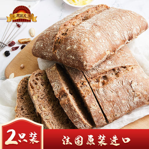 【京东配送】黑麦坚果面包 商品图0