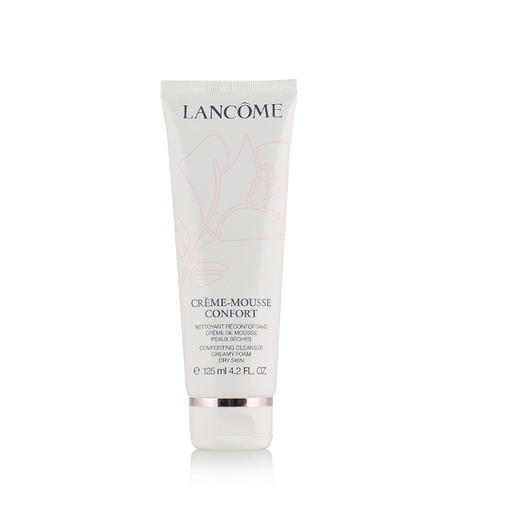 【香港直邮】法国兰蔻Lancome 温和柔肤粉色泡沫洁面乳125ml 商品图0