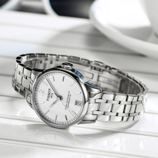 Tissot 天梭杜鲁尔系列钢带机械女表T099.207.11.037.00 商品图1
