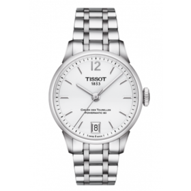 Tissot 天梭杜鲁尔系列钢带机械女表T099.207.11.037.00