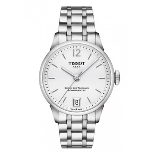 Tissot 天梭杜鲁尔系列钢带机械女表T099.207.11.037.00 商品图0